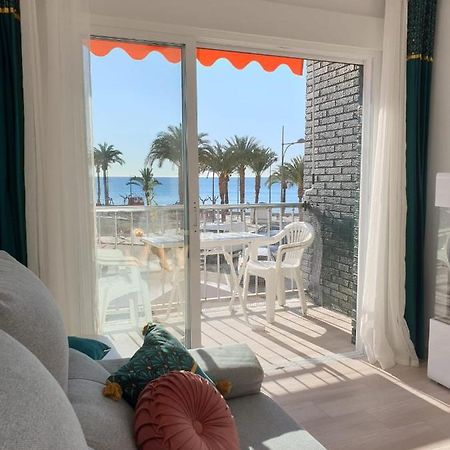 Vistas Al Mar Desde La Playa De El Rihuete En Puerto De Mazarron Apartamento Exterior foto