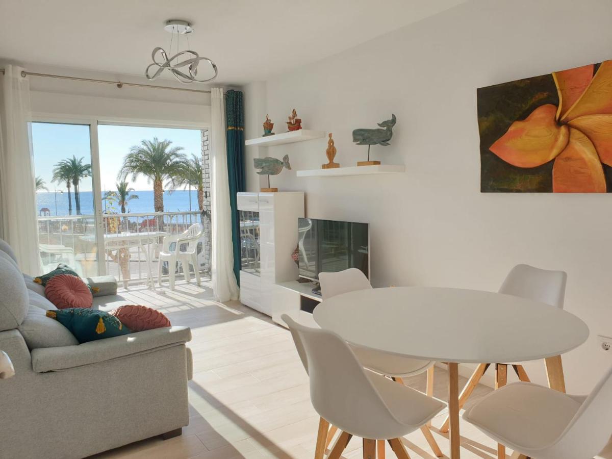 Vistas Al Mar Desde La Playa De El Rihuete En Puerto De Mazarron Apartamento Exterior foto
